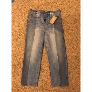 Madewell classic straight jean!!